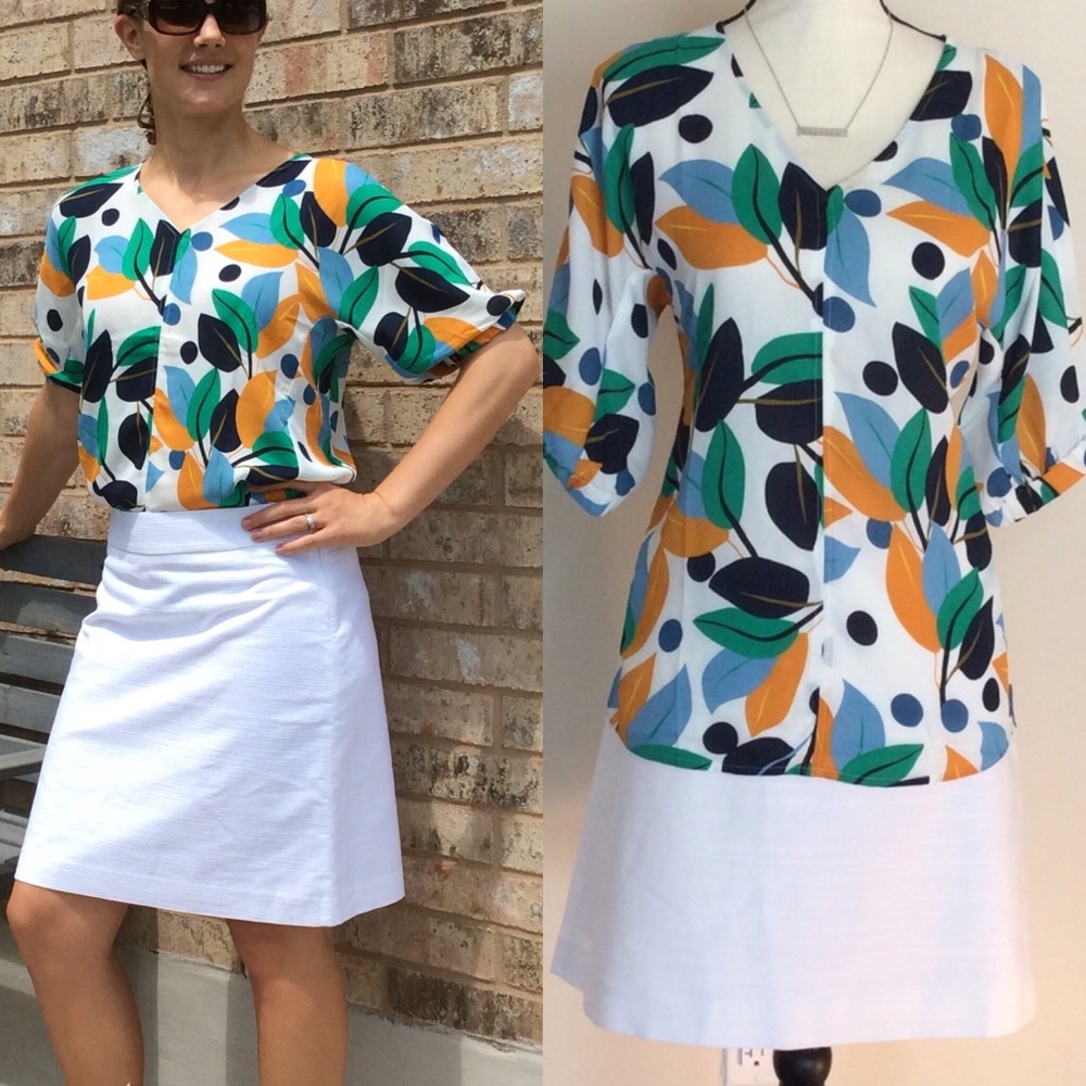 Ann Taylor Floral Blouse- 🔹New With Tags
